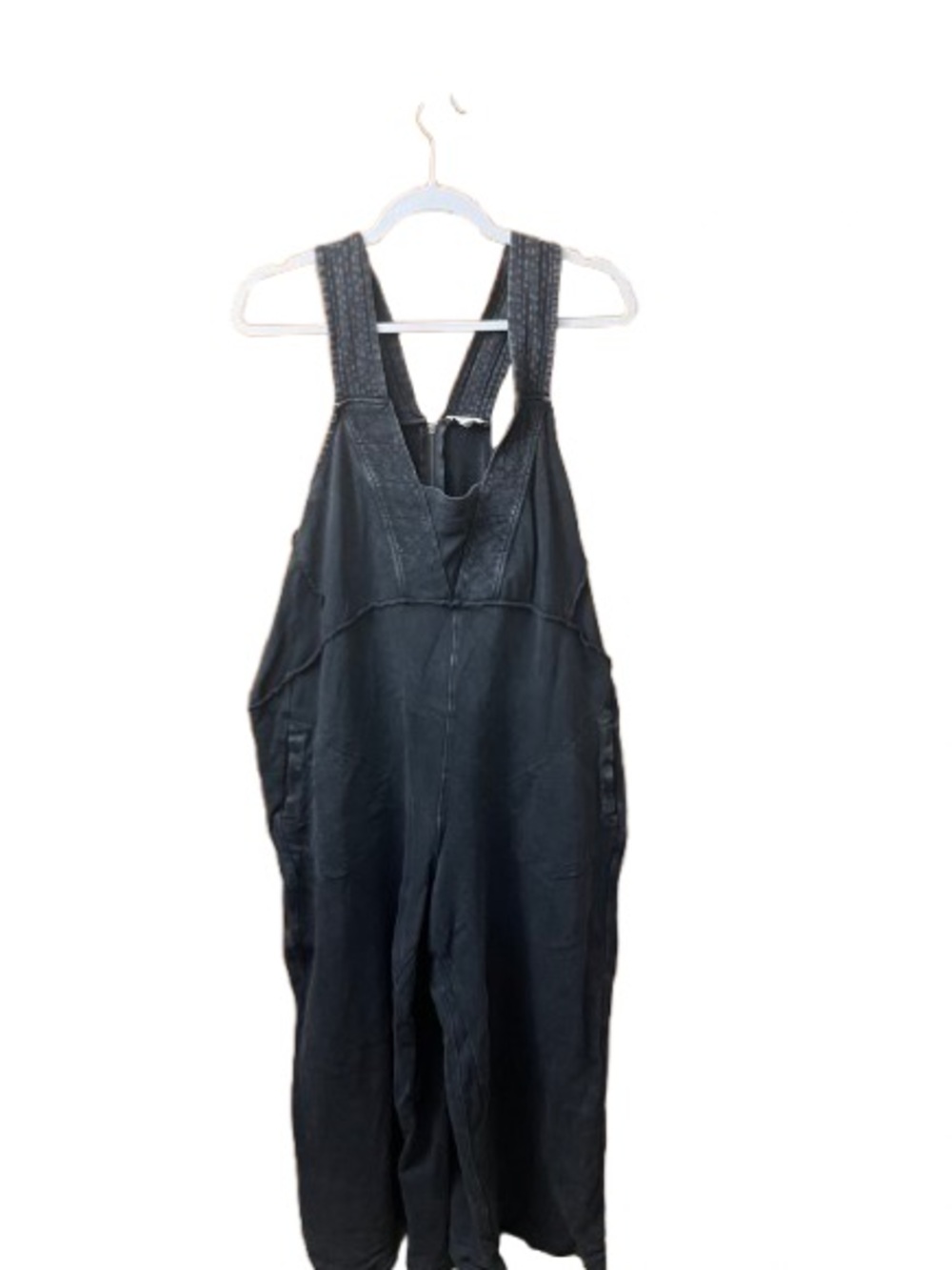 Easel Los Angeles See Thru it Mineral Washed Jumpsuit